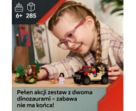 LEGO Jurassic World 76972 Ucieczka terenówką przed raptorem - 1331734 - zdjęcie 4